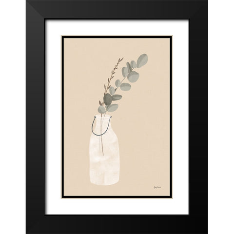 Natural Vessels I Tan Black Modern Wood Framed Art Print with Double Matting by Thorns, Becky