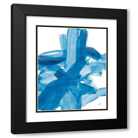 Expressive I Black Modern Wood Framed Art Print with Double Matting by Purinton, Julia