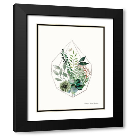 Terrarium Black Modern Wood Framed Art Print with Double Matting by Kucwaj-Tybur, Kasia
