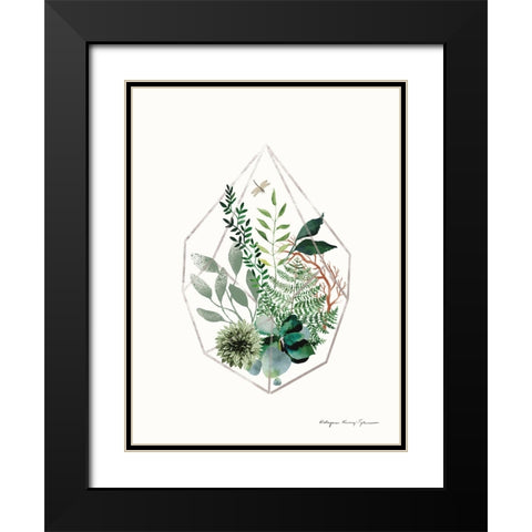 Terrarium Black Modern Wood Framed Art Print with Double Matting by Kucwaj-Tybur, Kasia