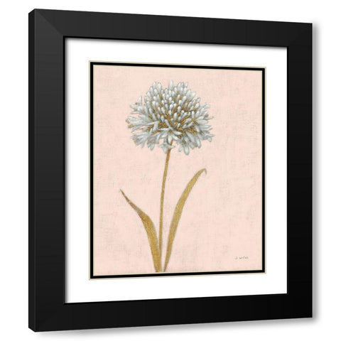 Shimmering Summer I Blush Crop Black Modern Wood Framed Art Print with Double Matting by Wiens, James