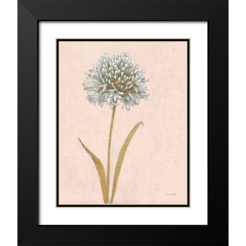 Shimmering Summer I Blush Crop Black Modern Wood Framed Art Print with Double Matting by Wiens, James