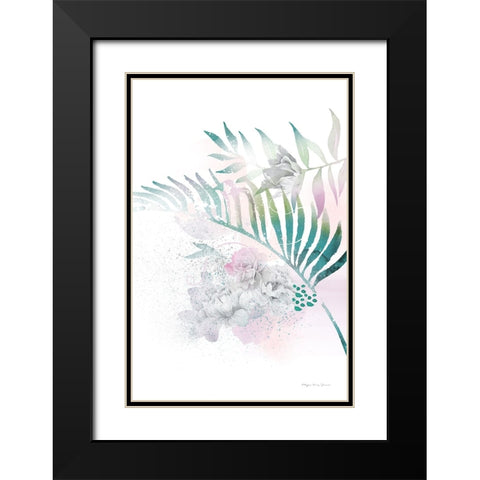 Tropical Floral I Black Modern Wood Framed Art Print with Double Matting by Kucwaj-Tybur, Kasia