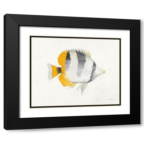 Ocean Life II Black Modern Wood Framed Art Print with Double Matting by Tillmon, Avery