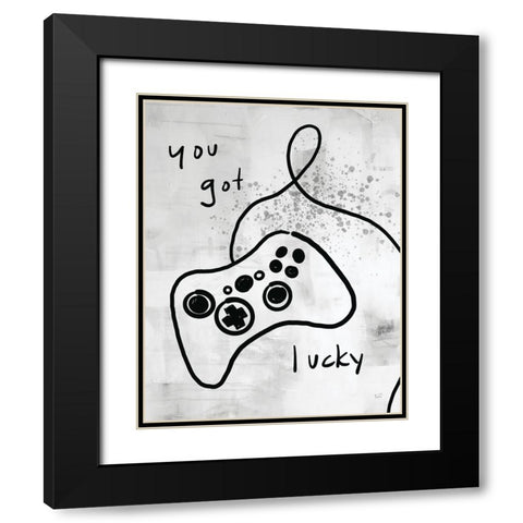 Arcade IV Black Modern Wood Framed Art Print with Double Matting by Youngstrom, Kent