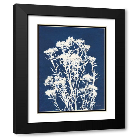 Alpine Flower II Black Modern Wood Framed Art Print with Double Matting by Ferguson, Kathy