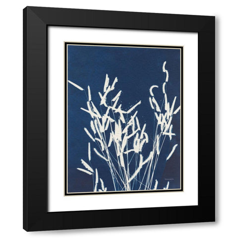Ornamental Grass IV Black Modern Wood Framed Art Print with Double Matting by Ferguson, Kathy