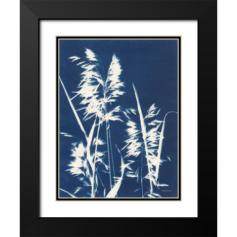 Ornamental Grass VI Black Modern Wood Framed Art Print with Double Matting by Ferguson, Kathy