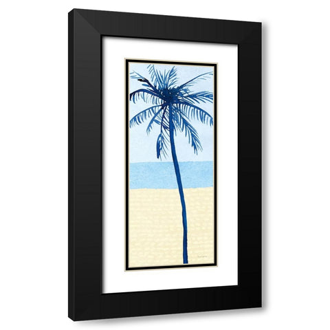 Laguna Palms Triptych I Black Modern Wood Framed Art Print with Double Matting by Charro, Mercedes Lopez
