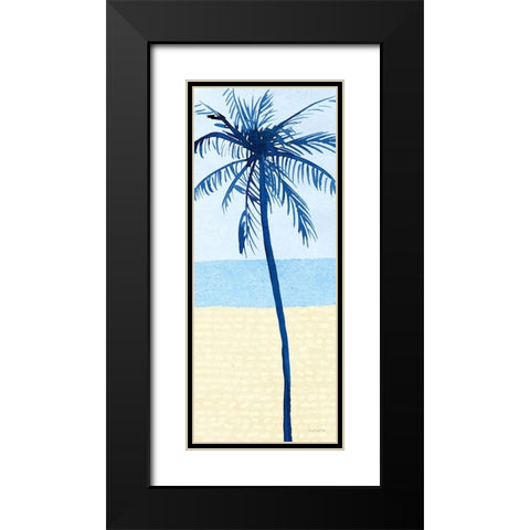 Laguna Palms Triptych I Black Modern Wood Framed Art Print with Double Matting by Charro, Mercedes Lopez