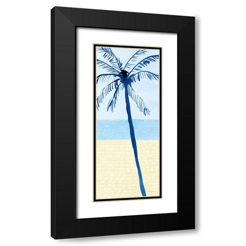 Laguna Palms Triptych III Black Modern Wood Framed Art Print with Double Matting by Charro, Mercedes Lopez