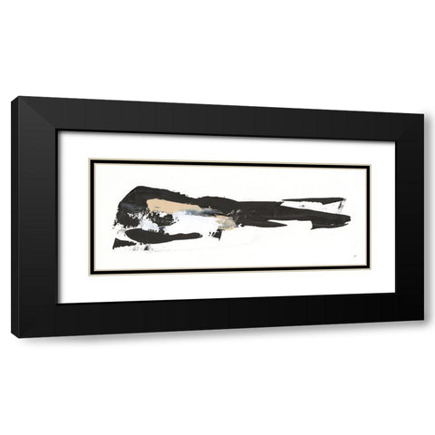 Scraping By IV Black Modern Wood Framed Art Print with Double Matting by Paschke, Chris