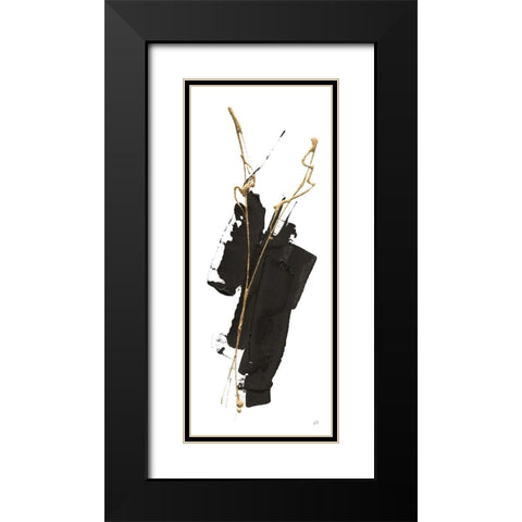 Instinct I Black Modern Wood Framed Art Print with Double Matting by Paschke, Chris