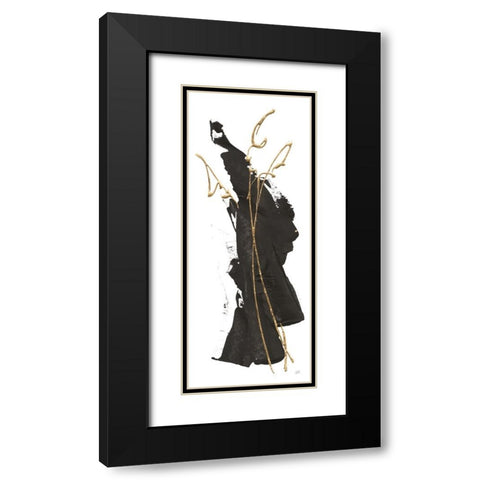 Instinct II Black Modern Wood Framed Art Print with Double Matting by Paschke, Chris
