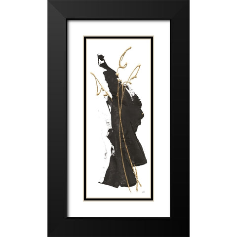 Instinct II Black Modern Wood Framed Art Print with Double Matting by Paschke, Chris