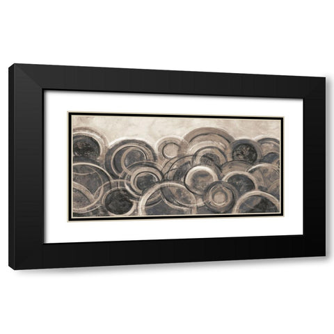 Neutral Variation Crop Black Modern Wood Framed Art Print with Double Matting by Vassileva, Silvia