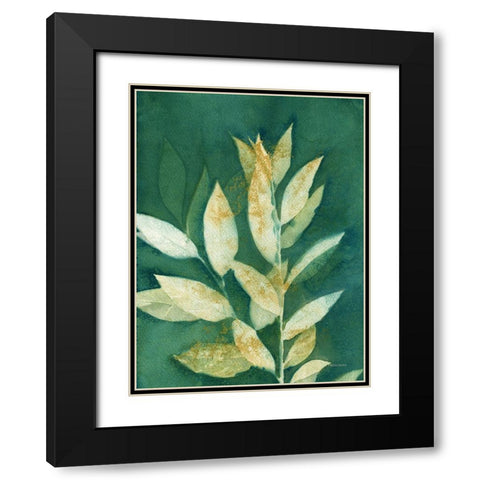 Shower of Gold III Light Black Modern Wood Framed Art Print with Double Matting by Ferguson, Kathy