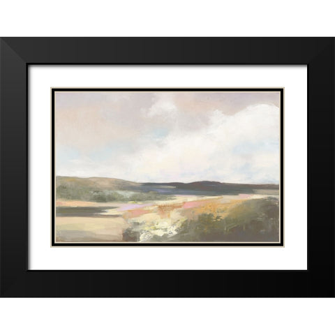 Dawn by the Water Neutral Black Modern Wood Framed Art Print with Double Matting by Purinton, Julia