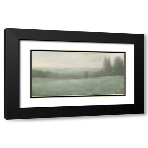 December Landscape I Black Modern Wood Framed Art Print with Double Matting by Wellington Studio