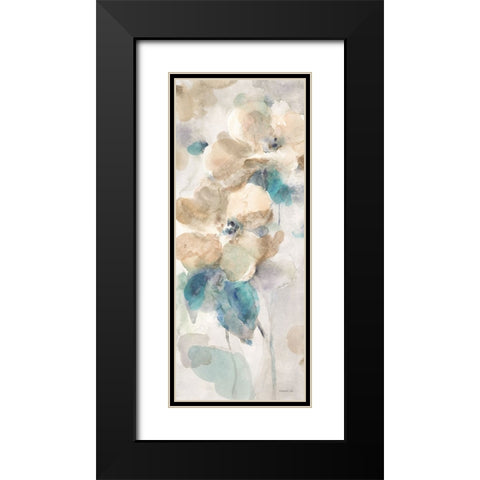 Sensation IV Black Modern Wood Framed Art Print with Double Matting by Nai, Danhui