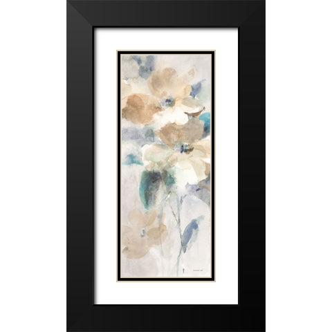 Sensation V Black Modern Wood Framed Art Print with Double Matting by Nai, Danhui