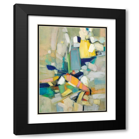 Click Bait Black Modern Wood Framed Art Print with Double Matting by Purinton, Julia