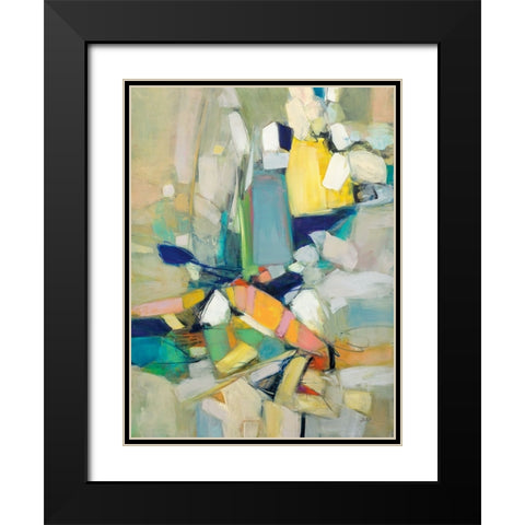 Click Bait Black Modern Wood Framed Art Print with Double Matting by Purinton, Julia