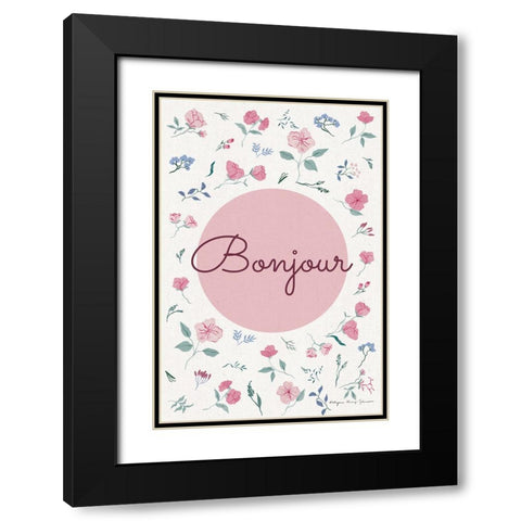 French Garden V Black Modern Wood Framed Art Print with Double Matting by Kucwaj-Tybur, Kasia