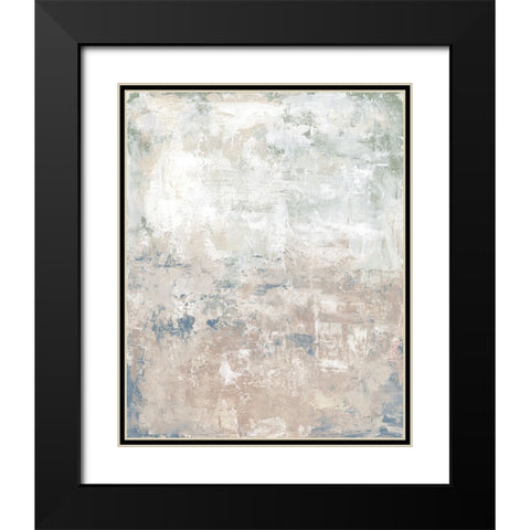 Clay Neutral I Black Modern Wood Framed Art Print with Double Matting by Prahl, Courtney