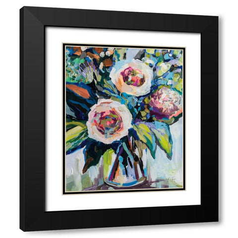 Flight Black Modern Wood Framed Art Print with Double Matting by Vertentes, Jeanette