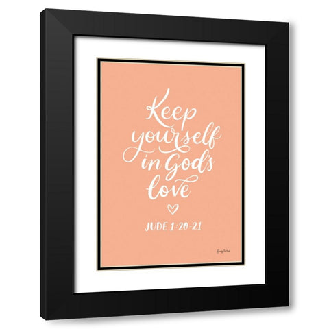 Good Words VI Black Modern Wood Framed Art Print with Double Matting by Thorns, Becky