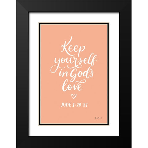 Good Words VI Black Modern Wood Framed Art Print with Double Matting by Thorns, Becky