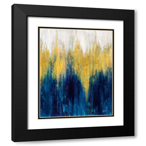 Glimmer II Crop I Black Modern Wood Framed Art Print with Double Matting by Purinton, Julia