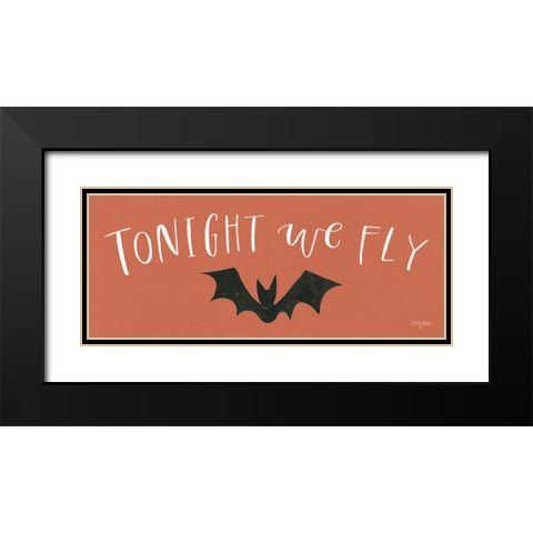 Spooky Season VII Black Modern Wood Framed Art Print with Double Matting by Jackson, Jenaya