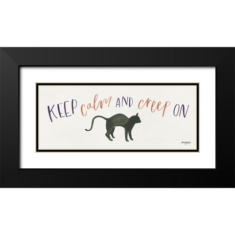 Spooky Season VIII Black Modern Wood Framed Art Print with Double Matting by Jackson, Jenaya