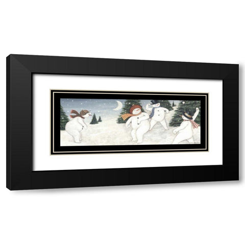 Dashing IV Black Modern Wood Framed Art Print with Double Matting by Brown, David Carter