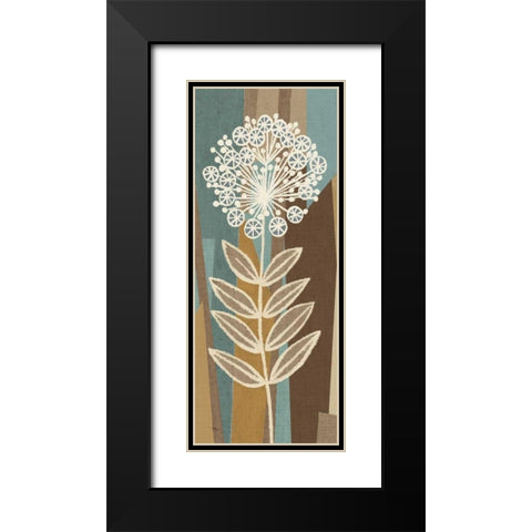 Pieces of Nature V Black Modern Wood Framed Art Print with Double Matting by Pela Studio