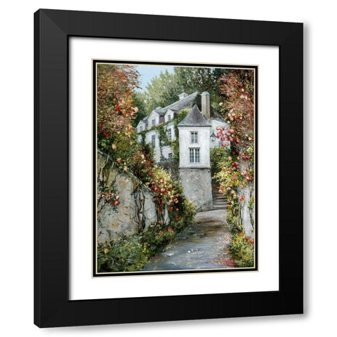 Regency HouseLucerne Black Modern Wood Framed Art Print with Double Matting by Duvall, Roger