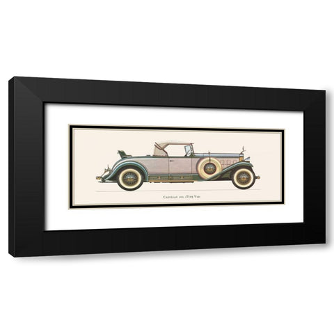 Cadillac 1931 Black Modern Wood Framed Art Print with Double Matting by Fantini, Antonio