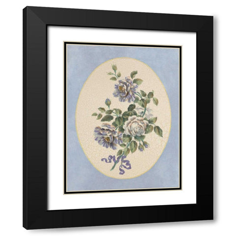 Mayfield Ovals I Black Modern Wood Framed Art Print with Double Matting by Mayfield, Josiah