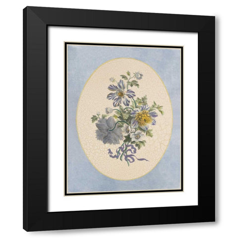 Mayfield Ovals II Black Modern Wood Framed Art Print with Double Matting by Mayfield, Josiah