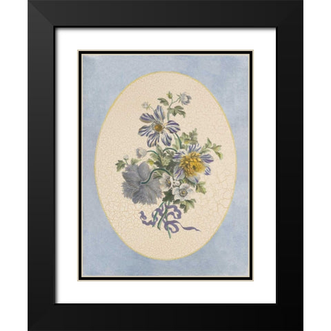 Mayfield Ovals II Black Modern Wood Framed Art Print with Double Matting by Mayfield, Josiah