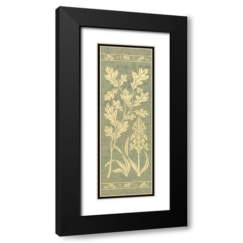 Hudson Valley Green II Black Modern Wood Framed Art Print with Double Matting by Shelby, Judy