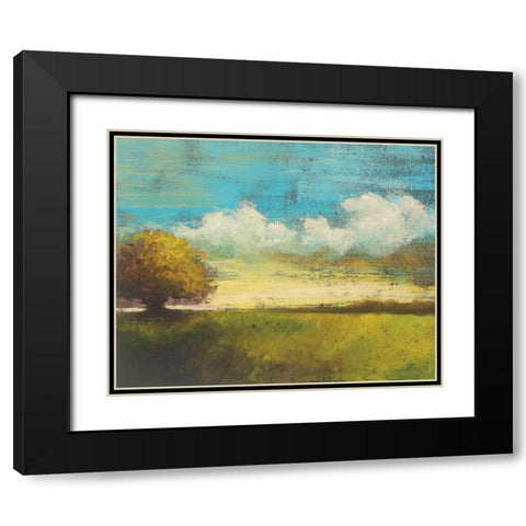 Montauk Morning I Black Modern Wood Framed Art Print with Double Matting by Rogers, Adam