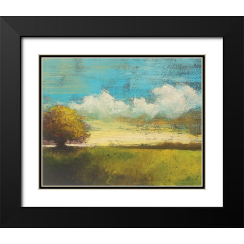 Montauk Morning I Black Modern Wood Framed Art Print with Double Matting by Rogers, Adam