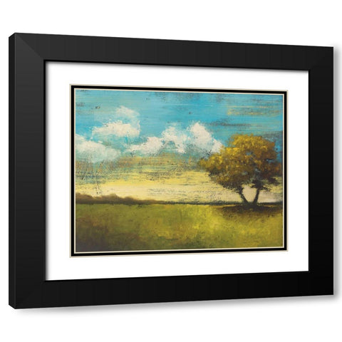 Montauk Morning I Black Modern Wood Framed Art Print with Double Matting by Rogers, Adam