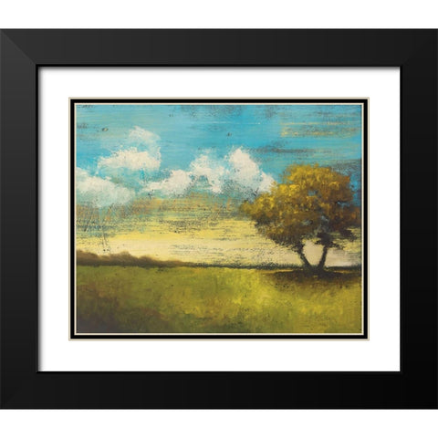 Montauk Morning I Black Modern Wood Framed Art Print with Double Matting by Rogers, Adam