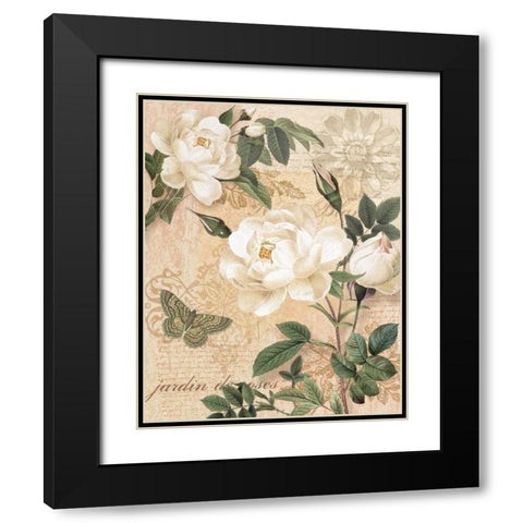 Gardeners Gift I Black Modern Wood Framed Art Print with Double Matting by Han, Ching