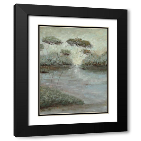 Grafton Woods I Black Modern Wood Framed Art Print with Double Matting by Roth, Jack