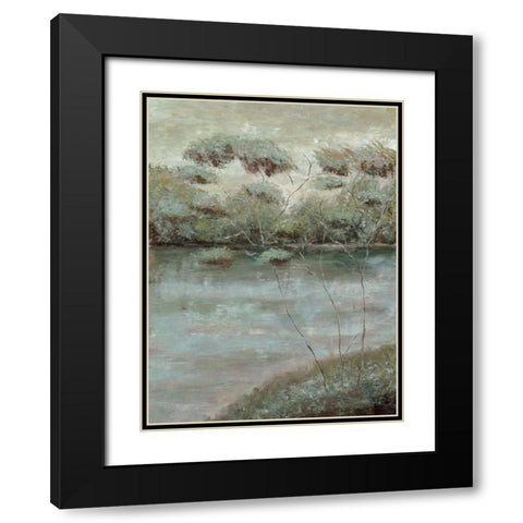 Grafton Woods II Black Modern Wood Framed Art Print with Double Matting by Roth, Jack